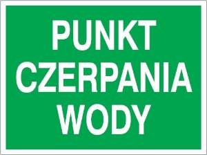 Obrazek dla kategorii Znak Punkt czerpania wody (857-25)