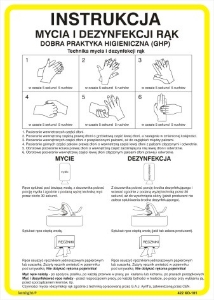 Obrazek dla kategorii 422 XO - 101 Instrukcja mycia i dezynfekcji rąk (422 XO-101)