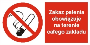 Obrazek dla kategorii Znaki zakazu palenia