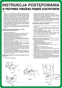 Obrazek dla kategorii 422 XO - 27 Instrukcja ratowania osób porażonych prądem (422 XO-27)
