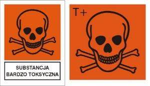 Obrazek dla kategorii Znak Substancja bardzo toksyczna (700-04)