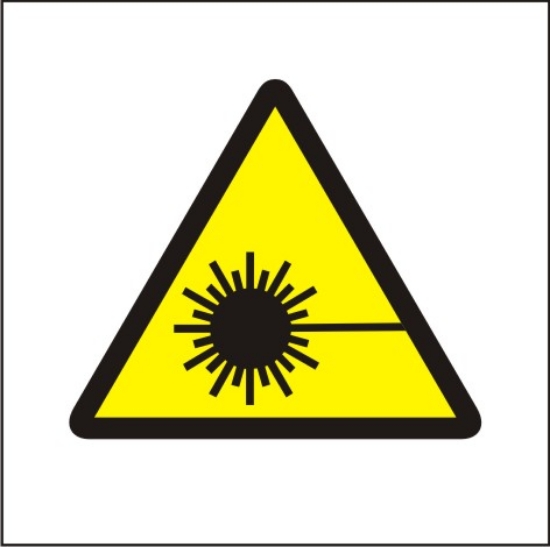 Ostrzeżenie przed promieniami laserowymi