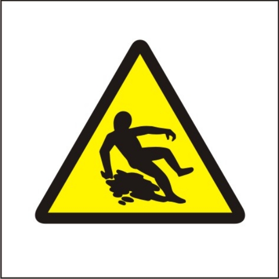 Ostrzeżenie przed śliską nawierzchnią