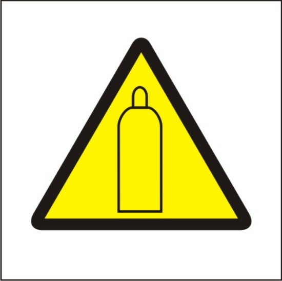 Ostrzeżenie przed gazami technicznymi