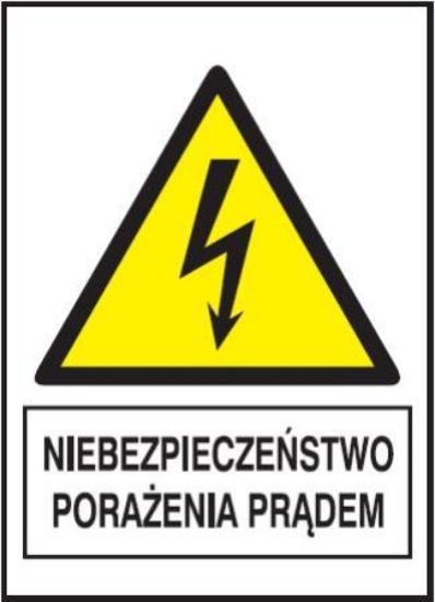 Niebezpieczeństwo porażenia prądem