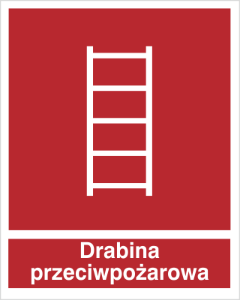 Obrazek dla kategorii Znak Drabina pożarowa (213)