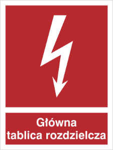Obrazek dla kategorii Znak Główna tablica rozdzielcza (219-02)