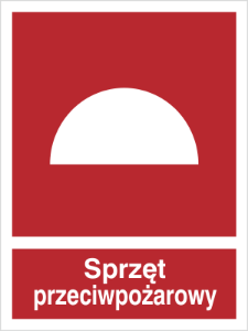 Obrazek dla kategorii Znak Sprzęt przeciwpożarowy (229-04)