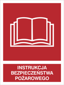 Obrazek dla kategorii Znak Instrukcja bezpieczństwa pożarowego (229-05)