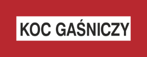 Obrazek dla kategorii Znak Koc gaśniczy (231-08)