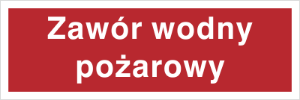 Obrazek dla kategorii Znak Zawór wodny pożarowy (808-01)