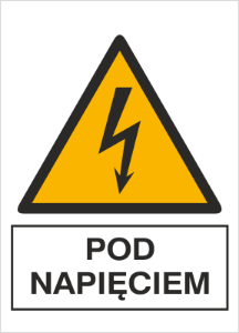 Obrazek dla kategorii Znak Pod napięciem (330-05)