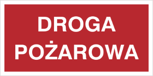 Obrazek dla kategorii Znak Droga pożarowa (812)