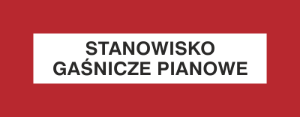 Obrazek dla kategorii Znak Stanowisko gaśnicze pianowe (231-32)