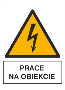 Obrazek dla kategorii Znak Prace na obiekcie (330-15)