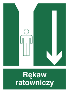 Obrazek dla kategorii Znak Rękaw ratowniczy (121)