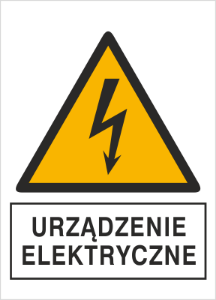 Obrazek dla kategorii Znak Urządzenie elektryczne (330-23)