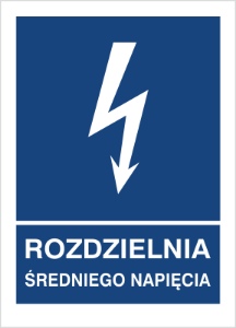 Obrazek dla kategorii Znak Rozdzielnia średniego napięcia (530-19)