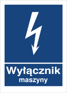 Obrazek dla kategorii Znak Wyłącznik maszyny (530-20)