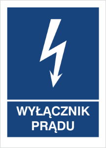 Pokaż produkty w kategorii Znak Wyłącznik prądu (530-32) Obrazek dla kategorii Znak Wyłącznik prądu (530-32)