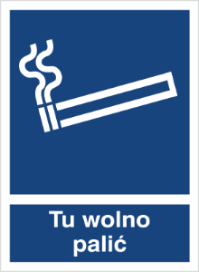 Obrazek dla kategorii Tu wolno palić (831)
