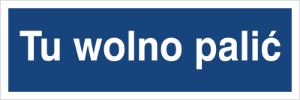 Obrazek dla kategorii Tu wolno palić (831-02)