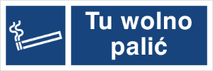 Obrazek dla kategorii Tu wolno palić (831-04)
