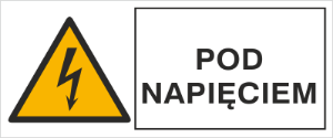 Obrazek dla kategorii Znak Pod napięciem (330-05)