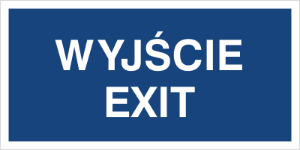 Obrazek dla kategorii Wyjście Exit (816-10)