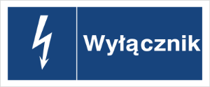 Obrazek dla kategorii Znak Wyłącznik (530-05)