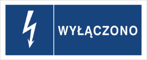 Obrazek dla kategorii Znak Wyłączono (530-08)