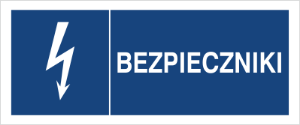 Obrazek dla kategorii Znak Bezpieczniki (530-16)