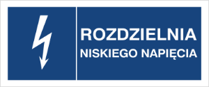 Obrazek dla kategorii Znak Rozdzielnia niskiego napięcia (530-17)