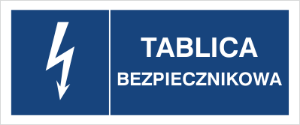 Obrazek dla kategorii Znak Tablica bezpiecznikowa (530-30)