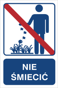 Obrazek dla kategorii Nie śmiecić (823-101)