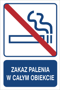 Obrazek dla kategorii Zakaz palenia w całym obiekcie (823-105)