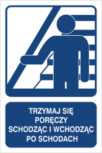 Obrazek dla kategorii Trzymaj się poręczy schodząc po schodach (823-111)