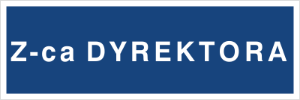 Obrazek dla kategorii Z-ca dyrektora (801-25)
