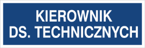 Obrazek dla kategorii Kierownik ds. technicznych (801-66)