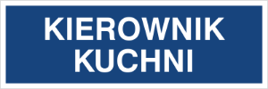 Obrazek dla kategorii Kierownik kuchni (801-68)