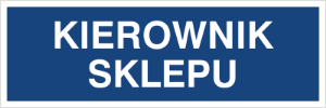 Obrazek dla kategorii Kierownik sklepu (801-69)
