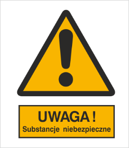 Obrazek dla kategorii Znak Ostrzeżenie przed substancjami niebezpiecznymi (301-10)