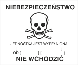 Obrazek dla kategorii Znak Ostrzeżenie o gazowaniu (215-30)