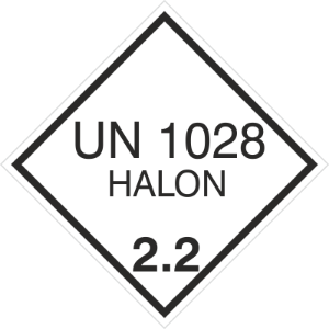 Obrazek dla kategorii Znak UN 1028 HALON 2,2 (215-38)