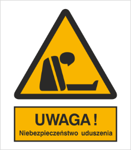 Obrazek dla kategorii Znak Uwaga! Niebezpieczeństwo uduszenia (334)