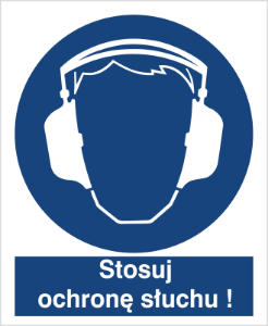 Obrazek dla kategorii Znak Nakazu stosuj ochronę słuchu (404)