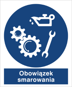 Obrazek dla kategorii Znak Nakazu Obowiązek smarowania (428)