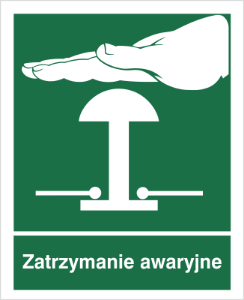 Obrazek dla kategorii Znak Zatrzymanie awaryjne (505)
