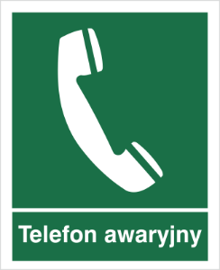Obrazek dla kategorii Znak Telefon awaryjny (506)
