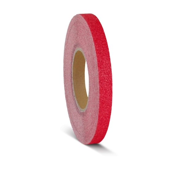 TAŚMA ANTYPOŚLIZGOWA CZERWONA Rolka 19mm x 18.3m